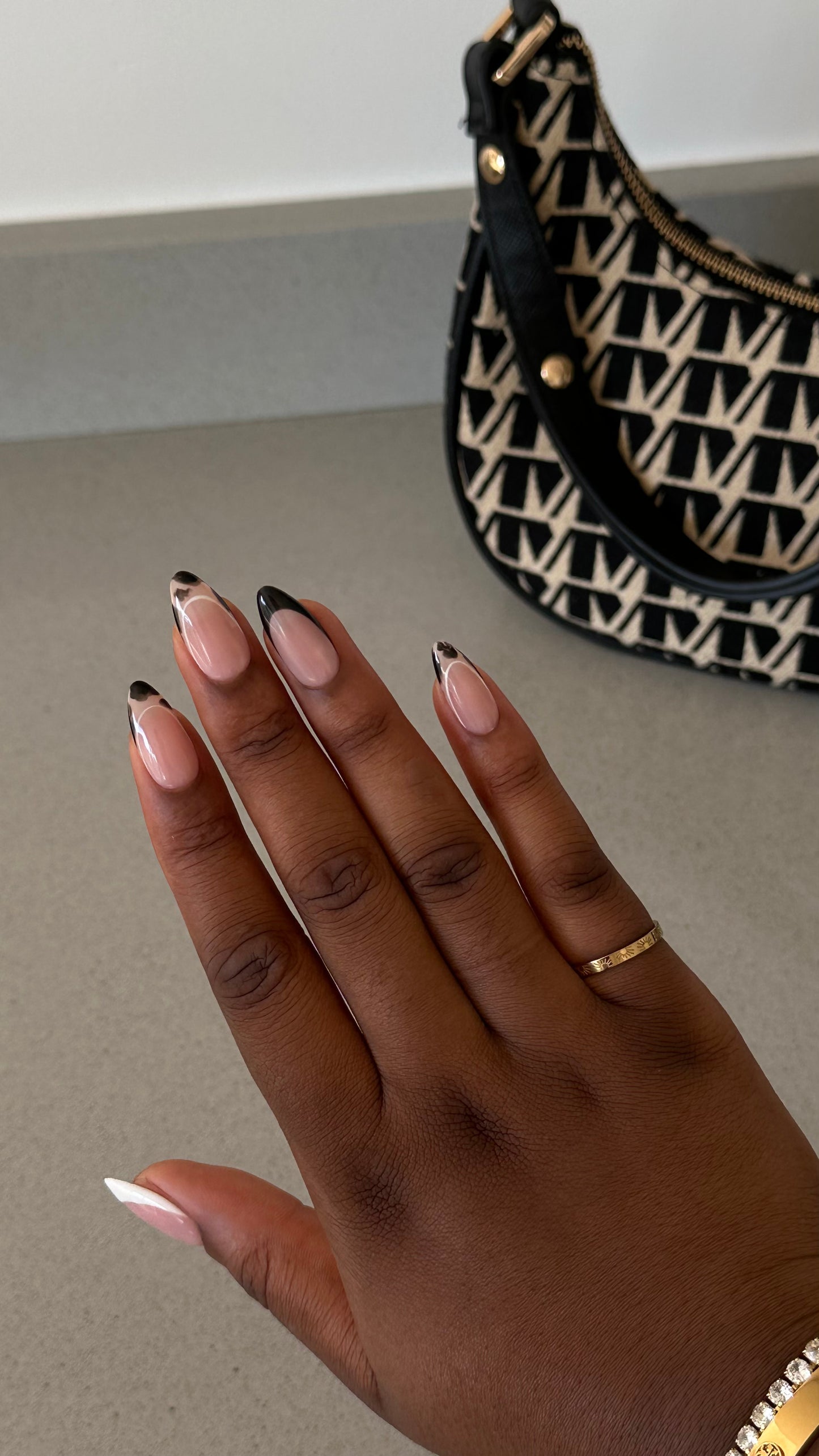 Tortoise Shell Press On Nails