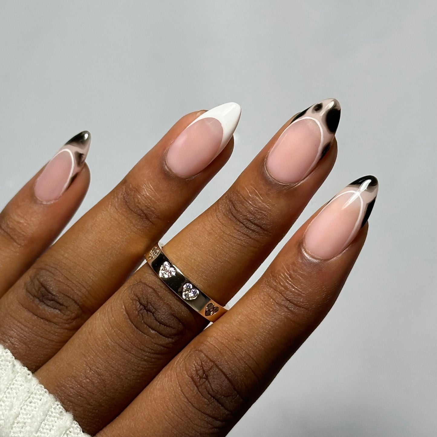Tortoise Shell Press On Nails