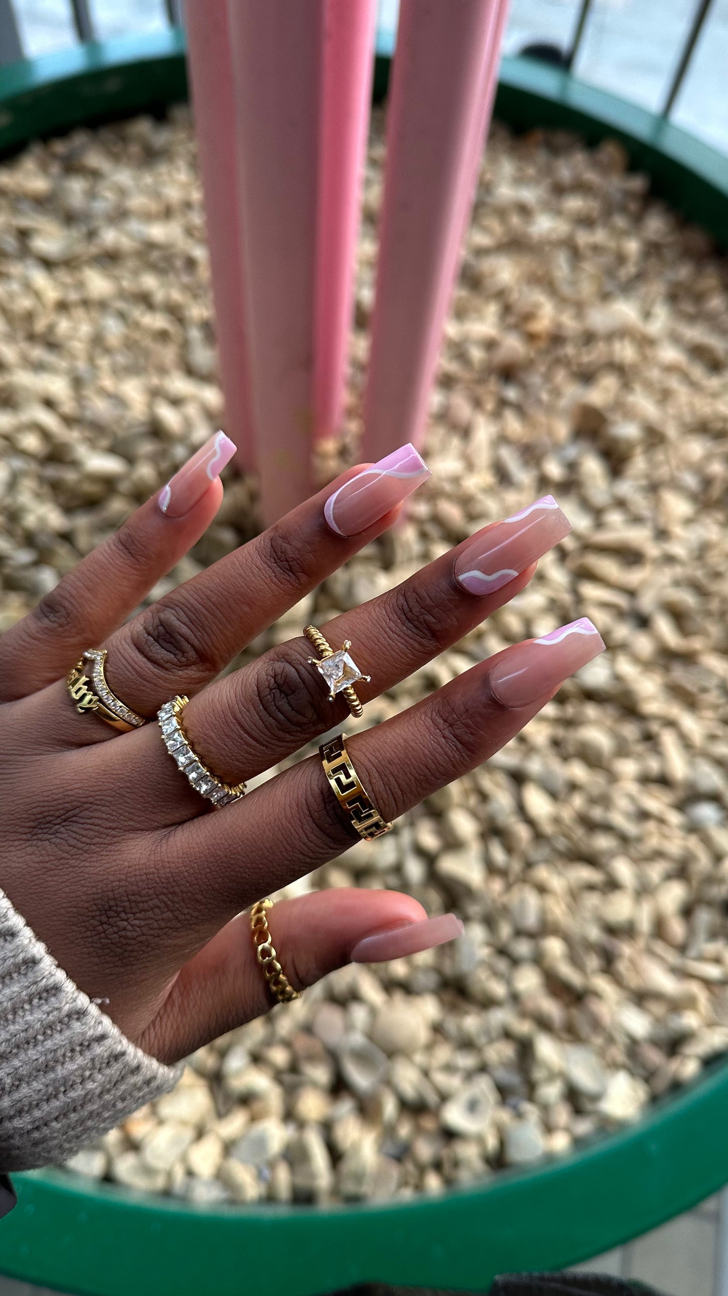 Pinky Press On Nails