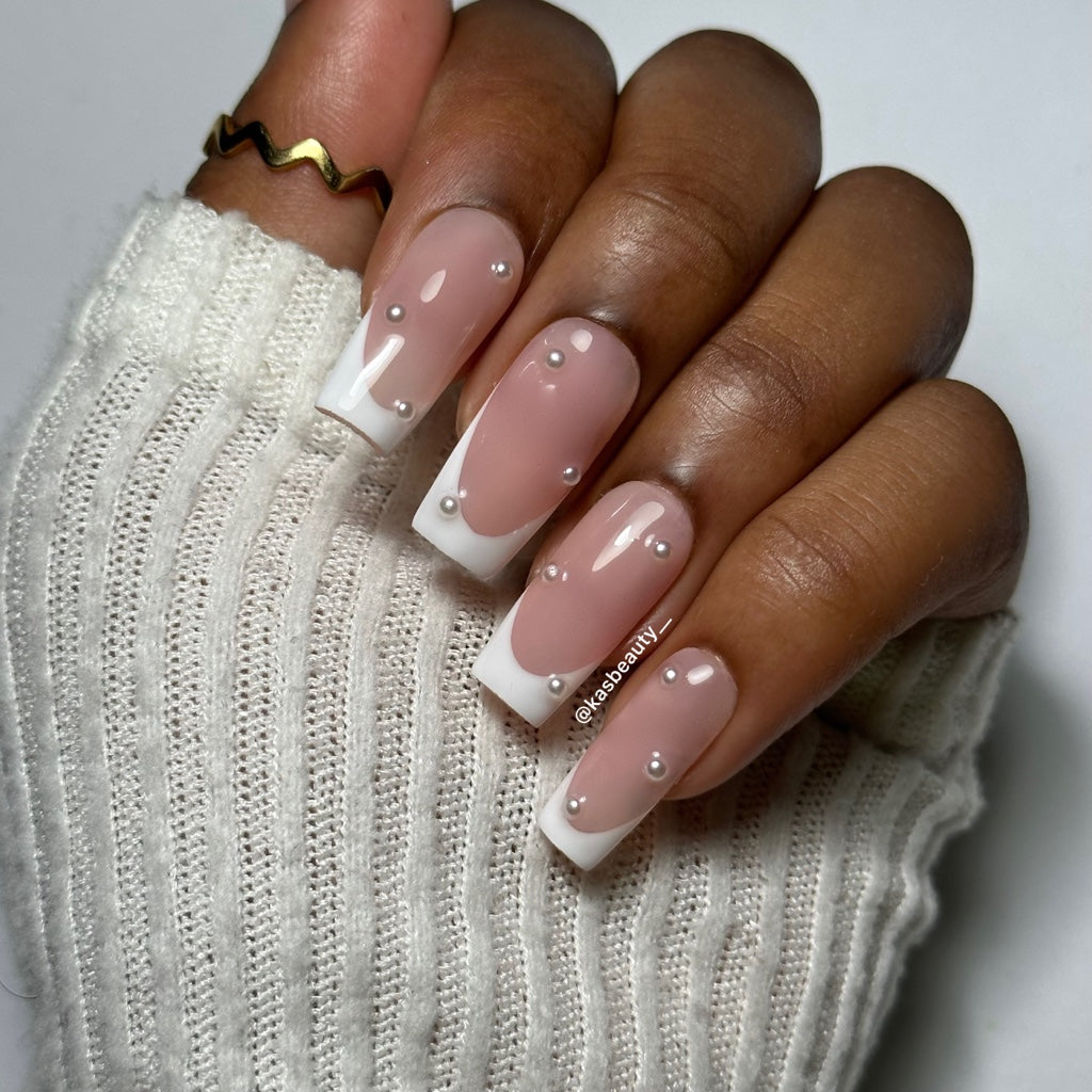 Pearl Press On Nails