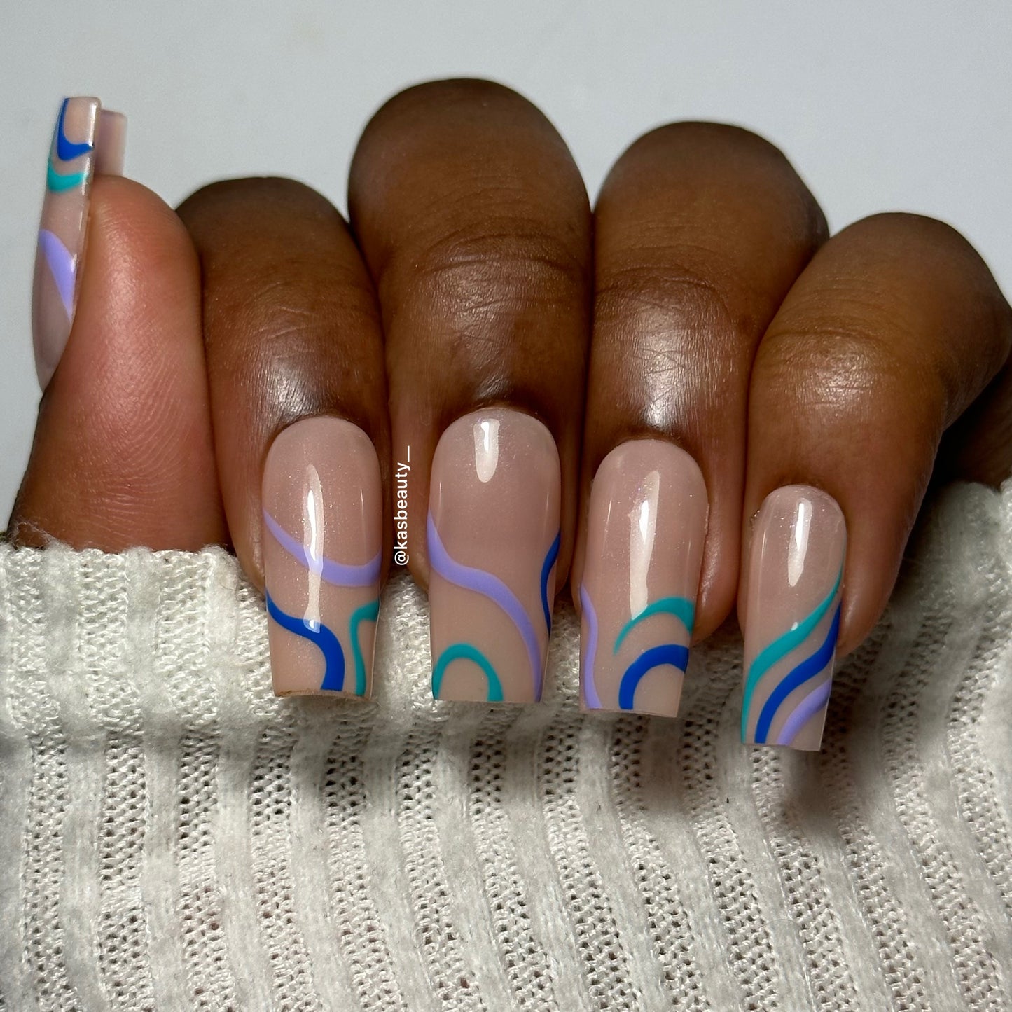 Berry Press On Nails