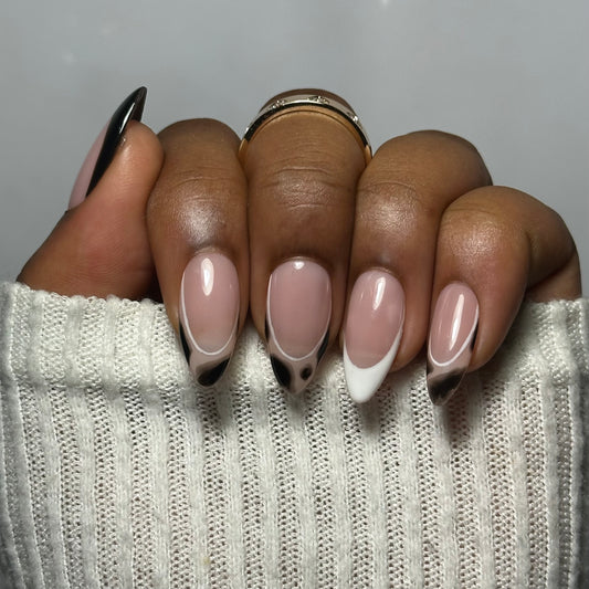 Tortoise Shell Press On Nails