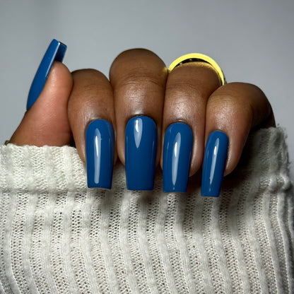 Lapis Press On Nails