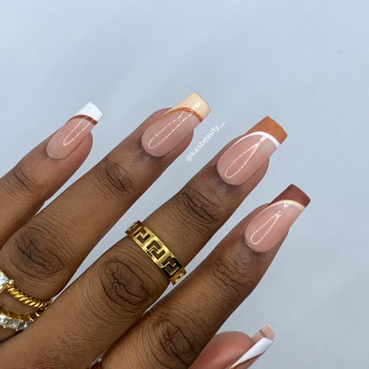 Nutmeg Press On Nails