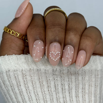 Ballet Slippers Press On Nails