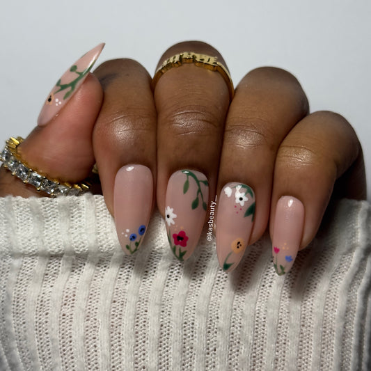 Blossom Press On Nails