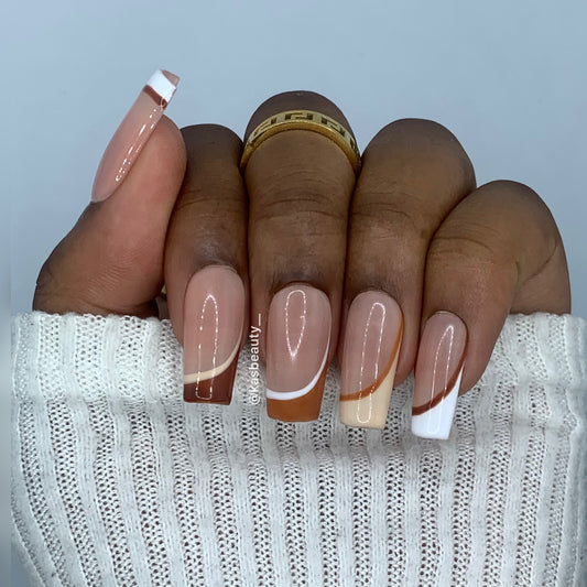 Nutmeg Press On Nails