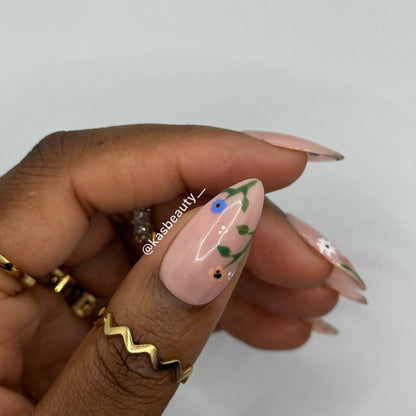 Blossom Press On Nails